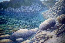  Oil Painting: Hidden Cove