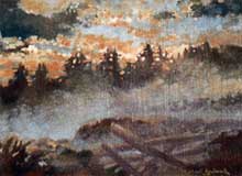  Oil Painting:  Sooke Harbor