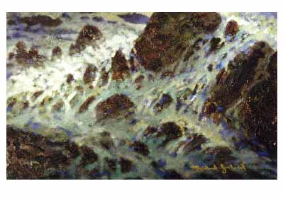 fine art note card, Weathering the Storm